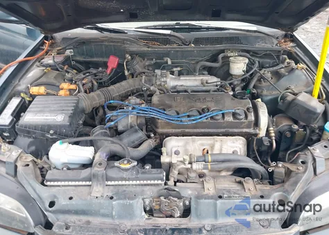 1995 Honda Civic Ex from USA, damaged, VIN JHMEH9692SS011614